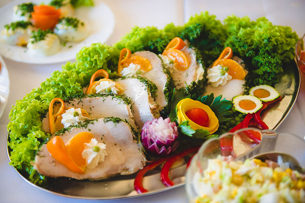 Potrawy serwowane na weselu